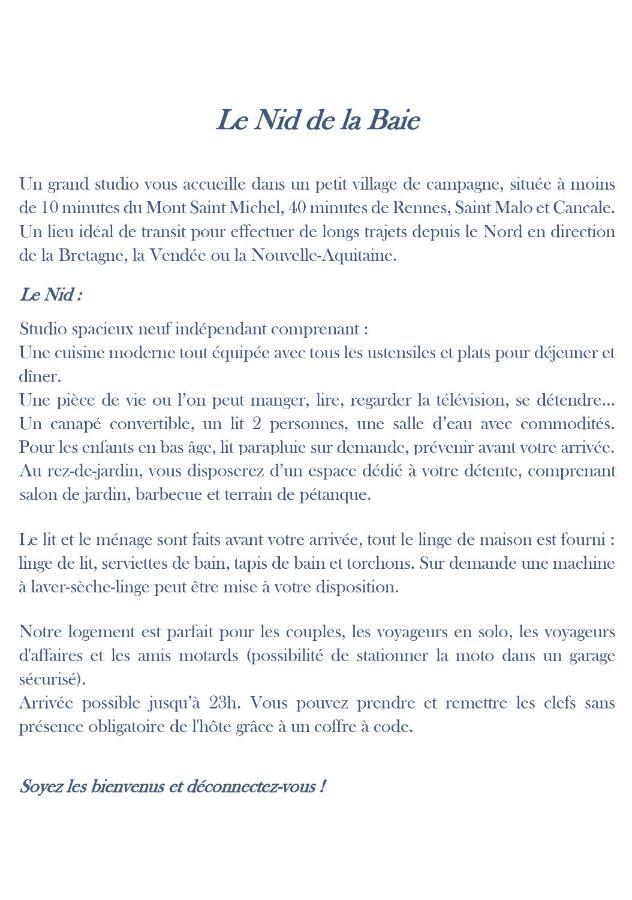 דירות Crollon Le Nid De La Baie מראה חיצוני תמונה